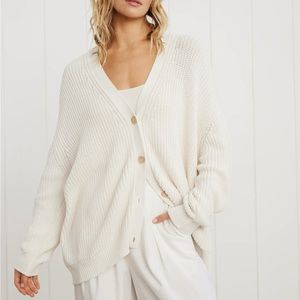 Jenni Kayne Cotton Cocoon Sweater XS